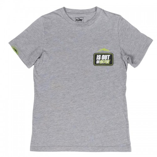 Camisetta Cara Fora do Escritório Gris Moose Camisetta Cara Fora do Escritório Gris Moose
