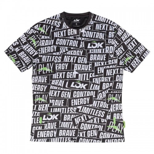 Camiseta Lok Sticker Storm Preta Camiseta Lok Sticker Storm Preta