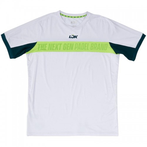 T-shirt Lok Tau Blanc Vert