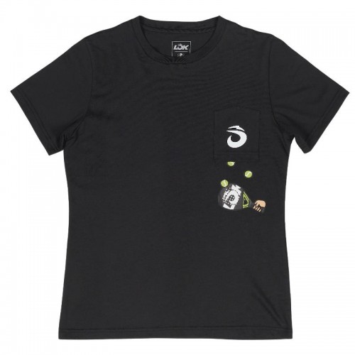 Camiseta Feminina Lok The Juggler Preta Camiseta Feminina Lok The Juggler Preta