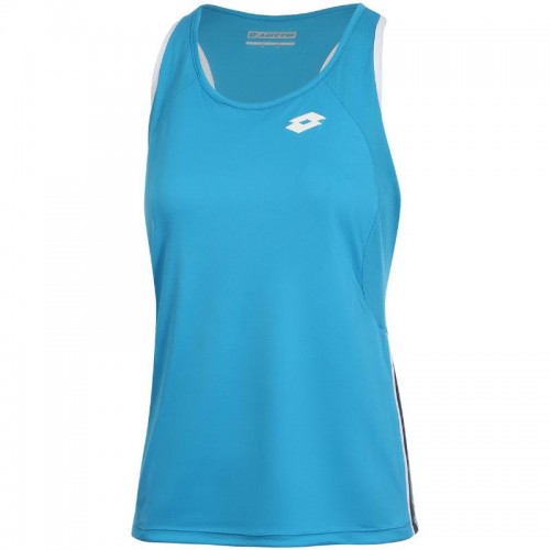 Camiseta Lotto Squadra II Azul Bay Mujer Camiseta Lotto Squadra II Azul Bay Mujer
