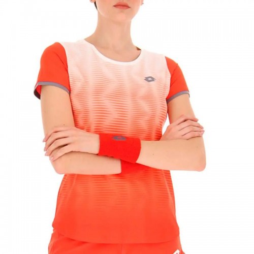 Camiseta Lotto Top IV Naranja Mujer Camiseta Lotto Top IV Naranja Mujer