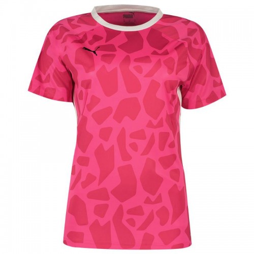 Camiseta Manga Corta Puma TeamLiga Graphic Mujer Camiseta Manga Corta Puma TeamLiga Graphic Mujer