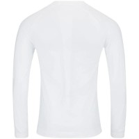 Long Sleeve Head Flex Seamless White T-Shirt