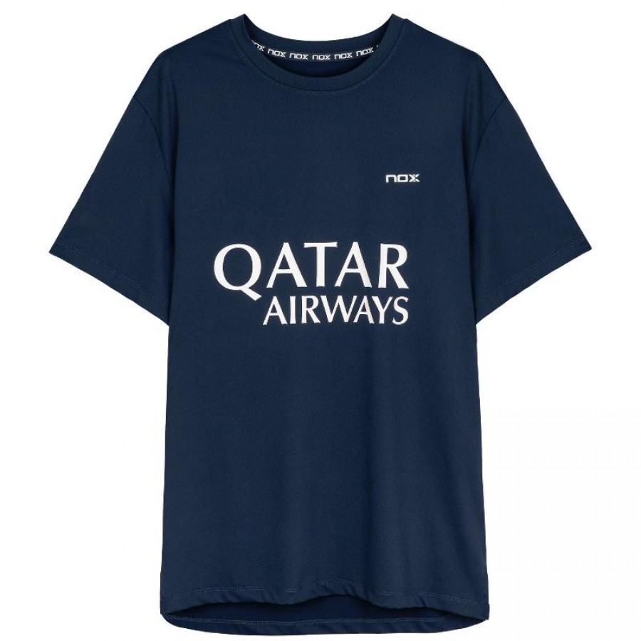 Nox Agustin Tapia sponsorise le T-shirt AT10 Bleu Foncé 2024