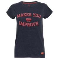 Nox Basic T-Shirt Femme Bleu Marine