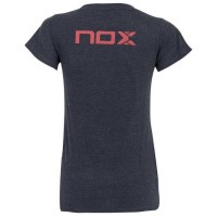 Nox Basic T-Shirt Femme Bleu Marine