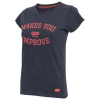 Nox Basic T-Shirt Femme Bleu Marine