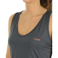 Nox Exc T-Shirt Femme Noir Gris