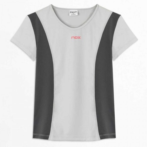 Camiseta Nox Pro Regular Gris Claro Mujer Camiseta Nox Pro Regular Gris Claro Mujer