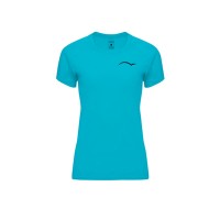 Camiseta PadelPoint Tournament Turquesa Mujer
