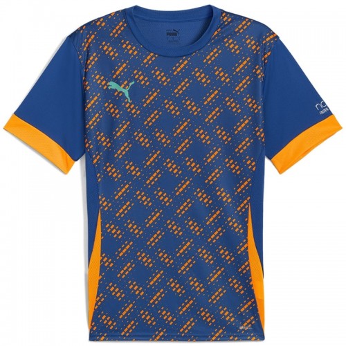 Camiseta Puma Individual Azul Laranja