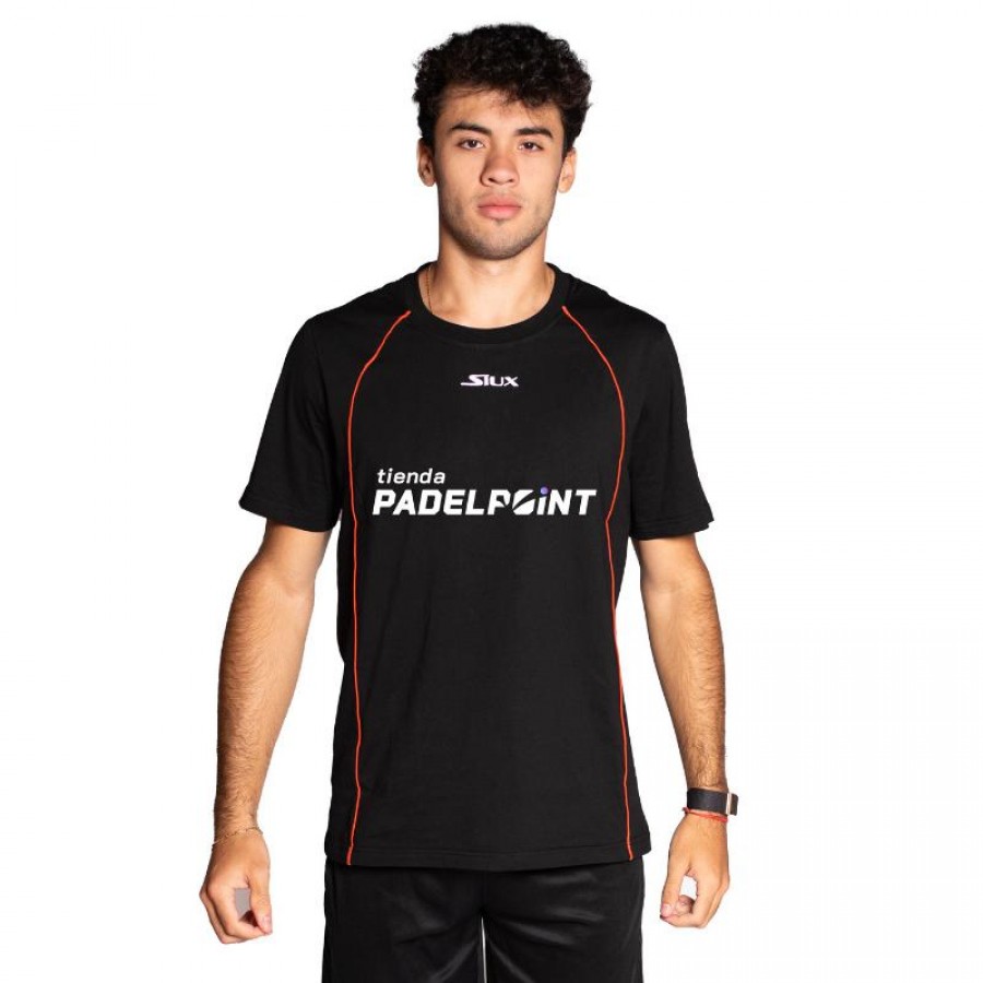 Siux Leo Augsburger Fenix Noir Orange T-Shirt
