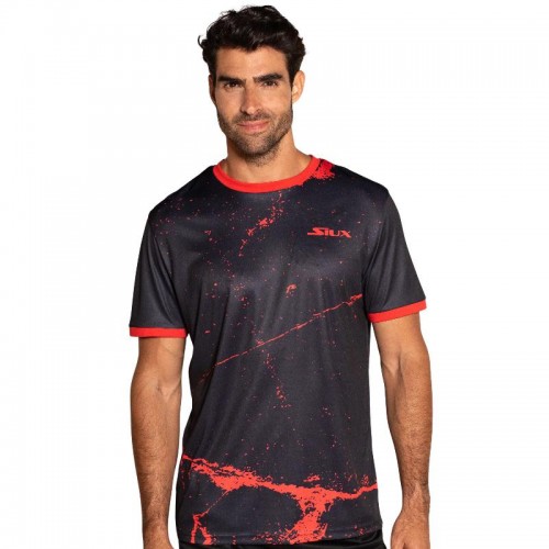 Camiseta preta Siux Splash Camiseta preta Siux Splash