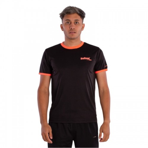 Camiseta Softee Galaxy Black Coral Fluor Camiseta Softee Galaxy Black Coral Fluor