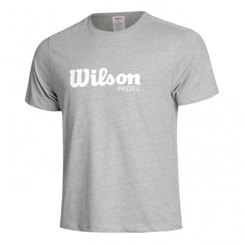 Wilson T-shirt Grafica Cinzento Branco Wilson T-shirt Grafica Cinzento Branco