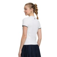 Camiseta Wilson Team Seamless Blanco Mujer