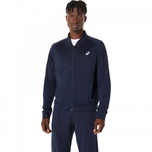 Casaco Asics Court Warm Up Midnight Blue Casaco Asics Court Warm Up Midnight Blue