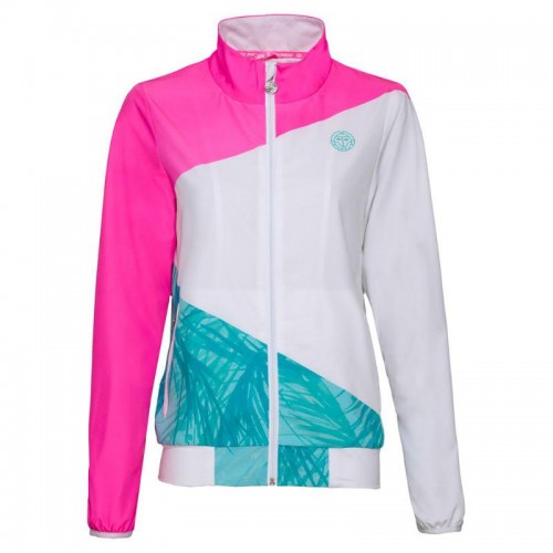Chaqueta Bidi Badu Gene Rosa Blanco Menta Chaqueta Bidi Badu Gene Rosa Blanco Menta