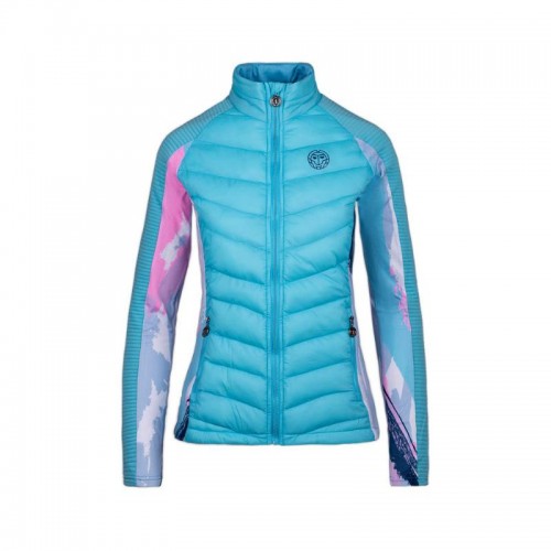 Chaqueta Down Bidi Badu Dania Blanco Aqua Chaqueta Down Bidi Badu Dania Blanco Aqua