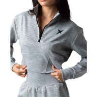 Drop Shot Flight Jacket Grey Women