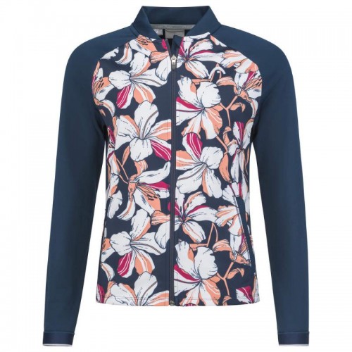Chaqueta Head Breaker Print Azul Oscuro Mujer Chaqueta Head Breaker Print Azul Oscuro Mujer