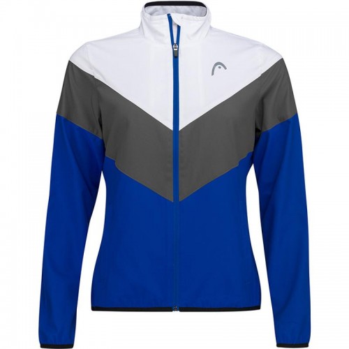 Chaqueta Head Club 22 Azul Royal Blanco Mujer Chaqueta Head Club 22 Azul Royal Blanco Mujer