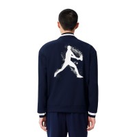 Veste Lacoste Novak Djokovic Bleu Marine