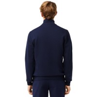 Veste Lacoste Sport en coton bleu marine