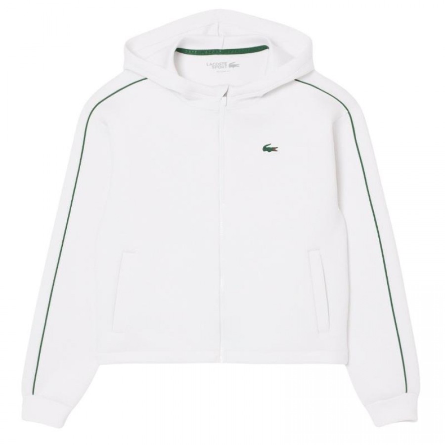 Veste Femme Lacoste Ultra Dry Blanc