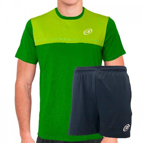 Bullpadel Rebel Pro Limon Fluor Vigore Marino Set Bullpadel Rebel Pro Limon Fluor Vigore Marino Set