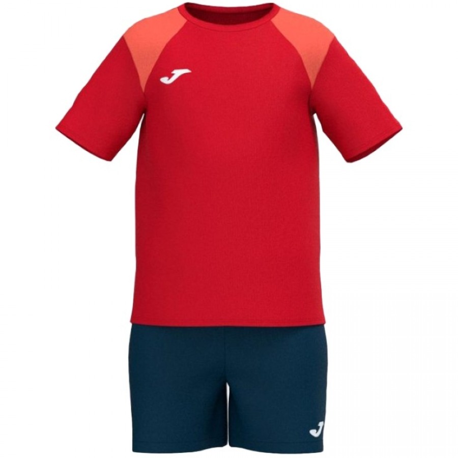 Conjunto Joma Camp Rojo Azul Marino Junior