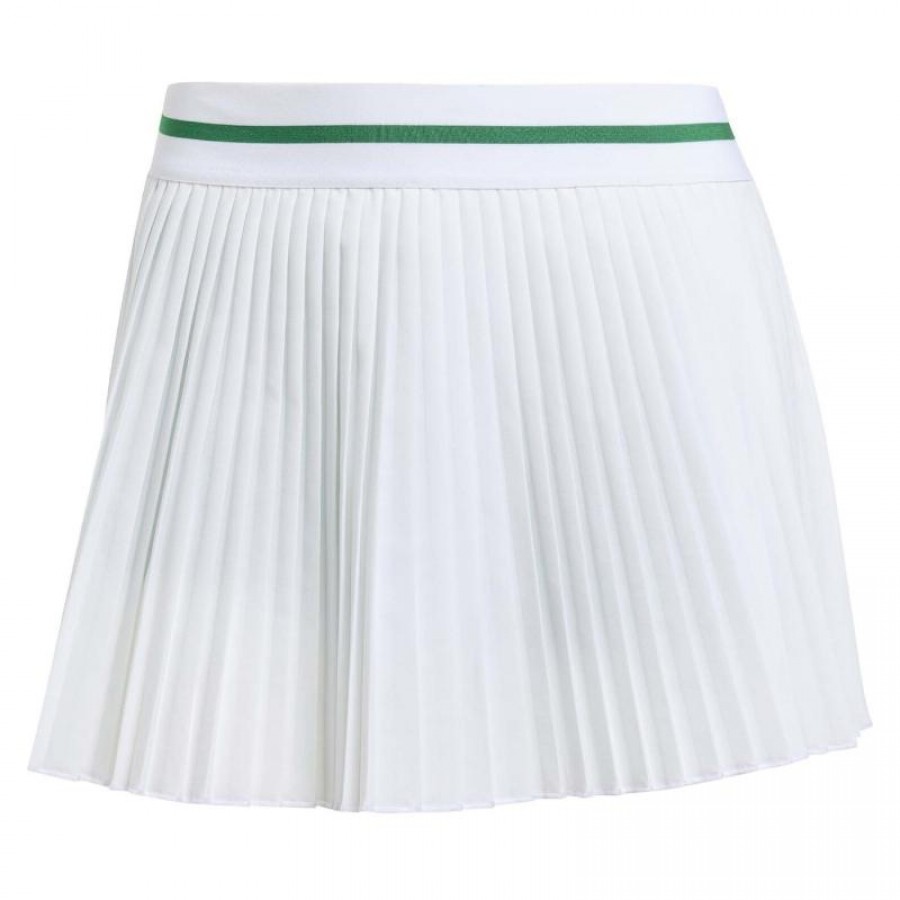 Falda adidas Originals Pro London Plissé Blanco