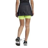 Jupe Adidas Pleated Aeroready Pro Black Lime