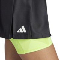 Jupe Adidas Pleated Aeroready Pro Black Lime