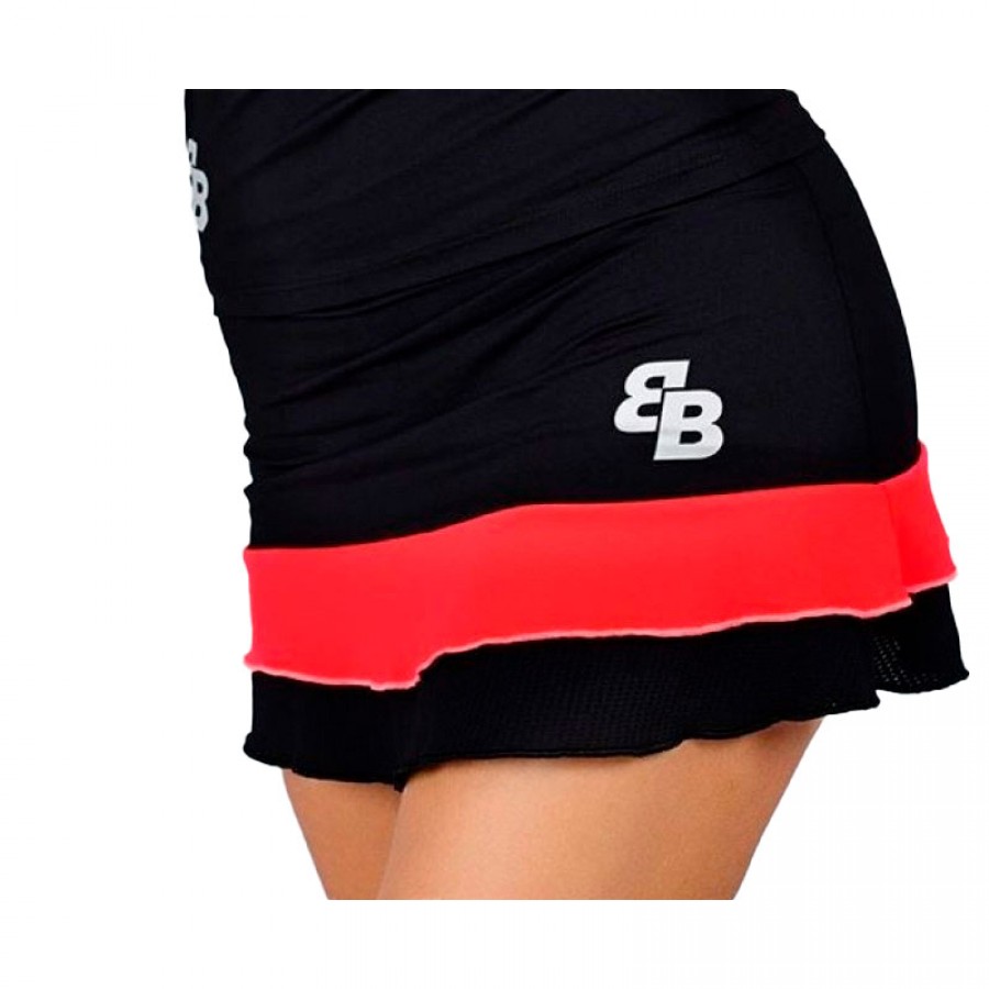 Bb Almerimar skirt black Ruby PADELPOINT Bb Almerimar skirt black Ruby