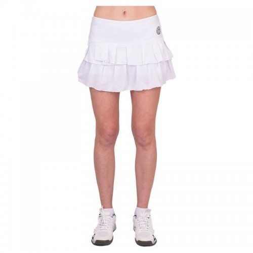 Badu Crew Saia Bidi Plissada Branco Badu Crew Saia Bidi Plissada Branco