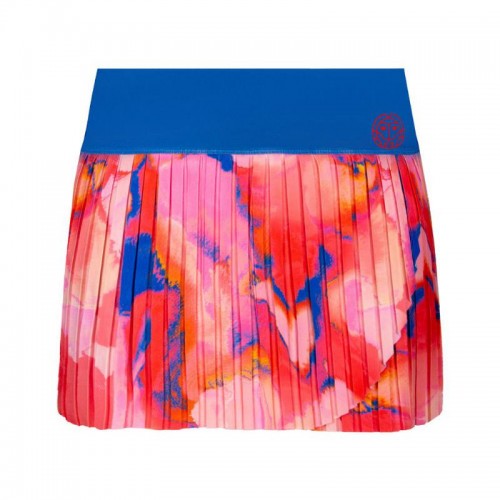 Falda Bidi Badu Inaya Rojo Azul Falda Bidi Badu Inaya Rojo Azul