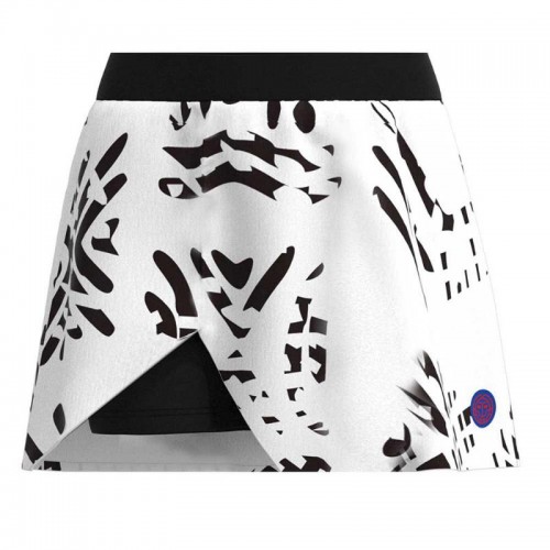 Falda Bidi Badu Melbourne Impresso Cut Out Blanco Negro Junior Falda Bidi Badu Melbourne Impresso Cut Out Blanco Negro Junior