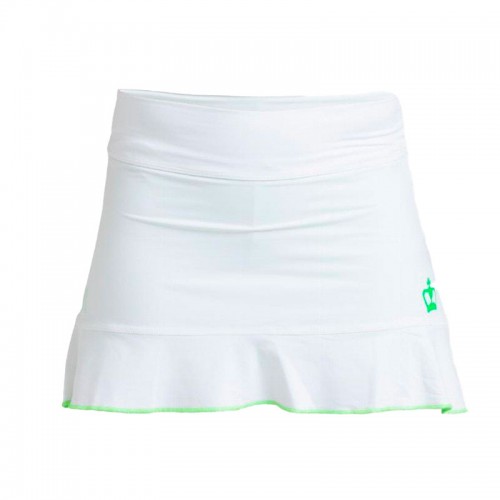 Falda Black Crown Marta Marrero Blanco Verde Falda Black Crown Marta Marrero Blanco Verde