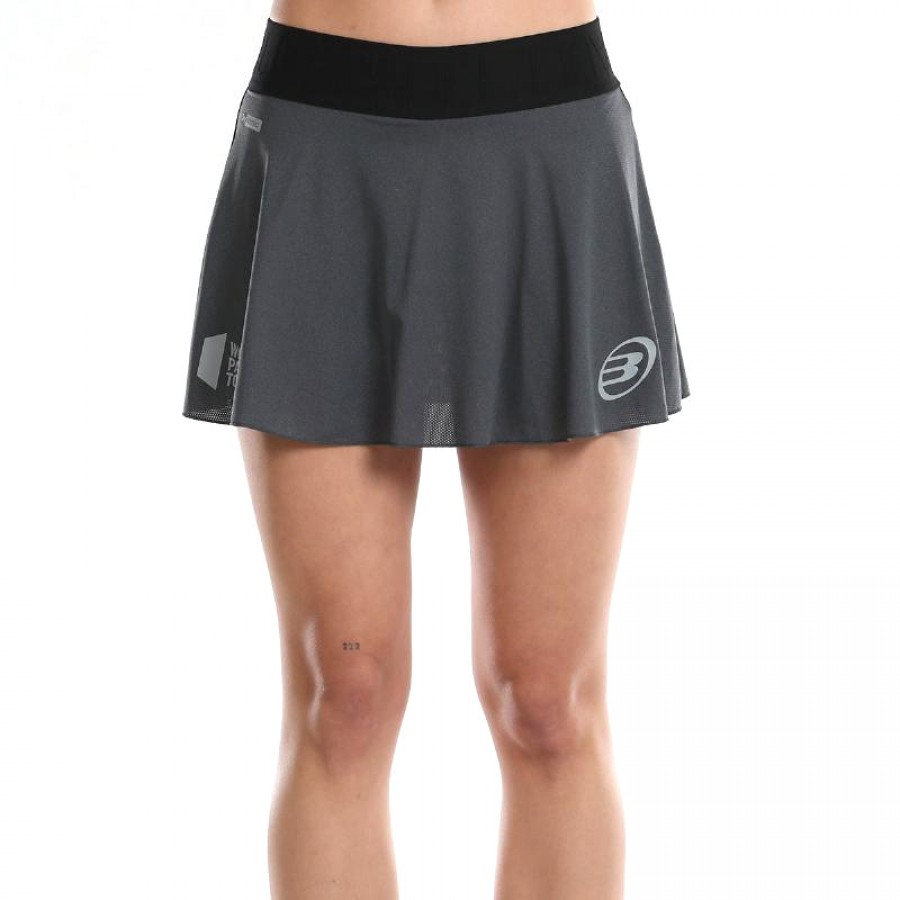 Falda Bullpadel WPT Lacre Negro Vigore