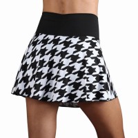 Falda Endless Lux II Pied-de-poule nègre