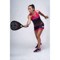 Falda Vibora Diva Lethal Negro Rosa