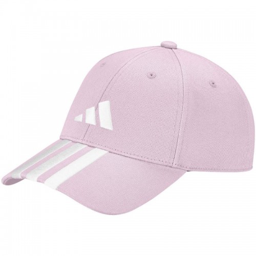 Gorra Adidas Baseball 3 Bandes Rosa Claro