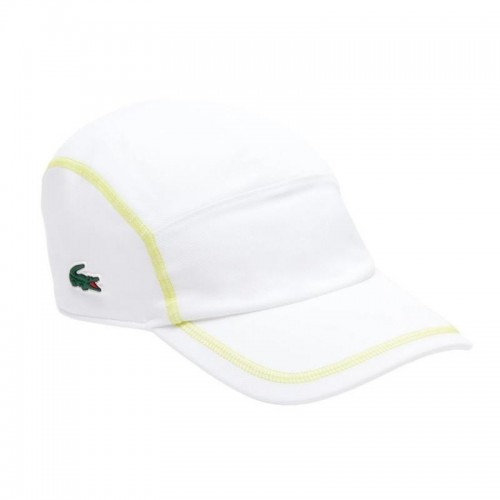 Boné Lacoste Color Block Branco Boné Lacoste Color Block Branco