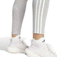 Adidas 3 Stripes Leggings Gris Blanc