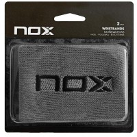 Munequeras Nox Gris Logo Noir 2 unites