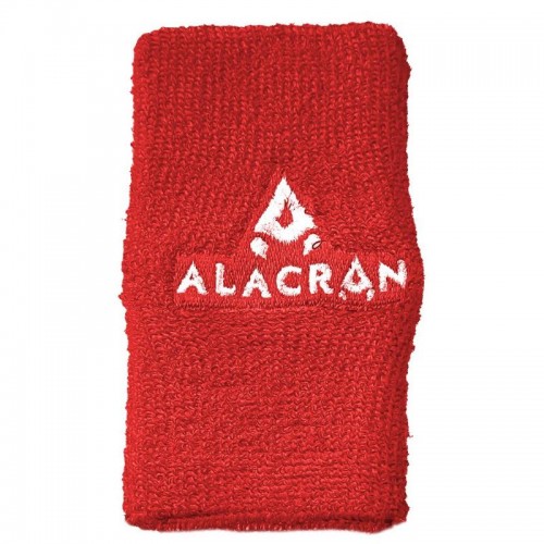 Muñequera Alacran Ancha Rojo Blanco
