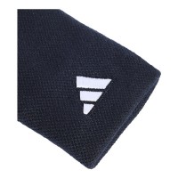 Adidas Dark Blue White Grandes Pulseiras 2 Unidades