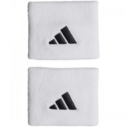 Pulseiras Adidas Branco Preto 2 Unidades
